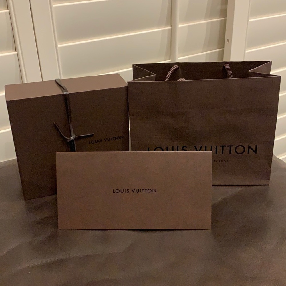 Louis Vuitton Gift Box+Bag+Handle+SM+Charm+Wallet